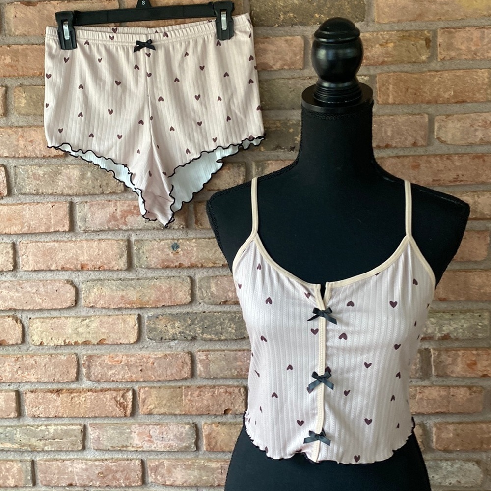 Two Piece Pajama Set Large NWT